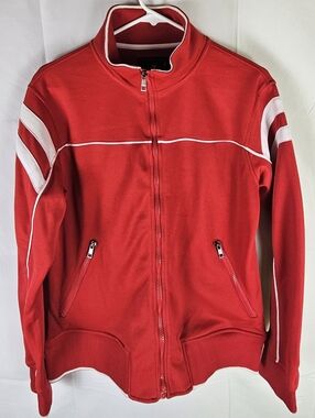Like New Cactus Track Jacket Sweatshirt Mens M Casual Biker Going Out Gorpcore